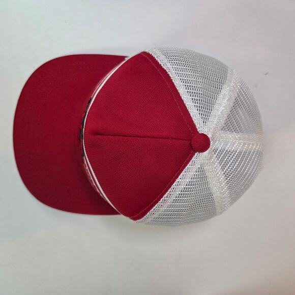 Vintage Arkansas Razorbacks Trucker Hat Mesh Snapback Made USA 70s 80s - Picture 5 of 10